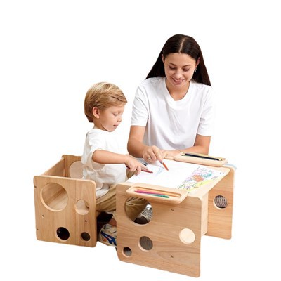 Set tavolo e sedia per bambini 3 in 1