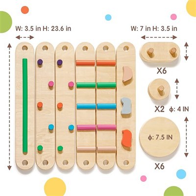 Tavola di equilibrio in legno